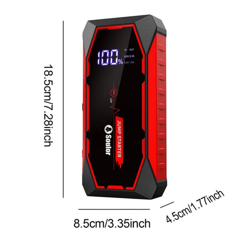 12V Emergency Car Battery Jump Starter