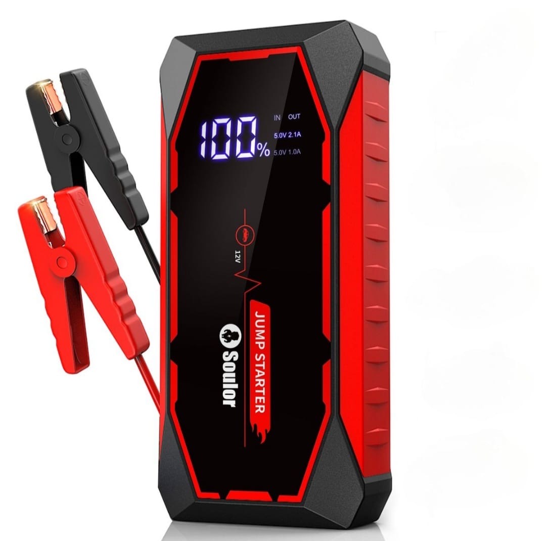 12V Emergency Car Battery Jump Starter