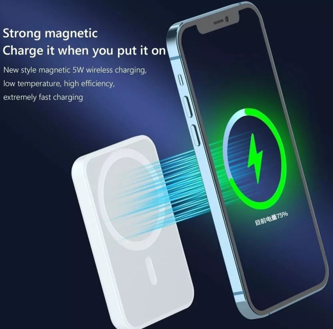10000mAh Portable Magnetic Wireless Power Bank