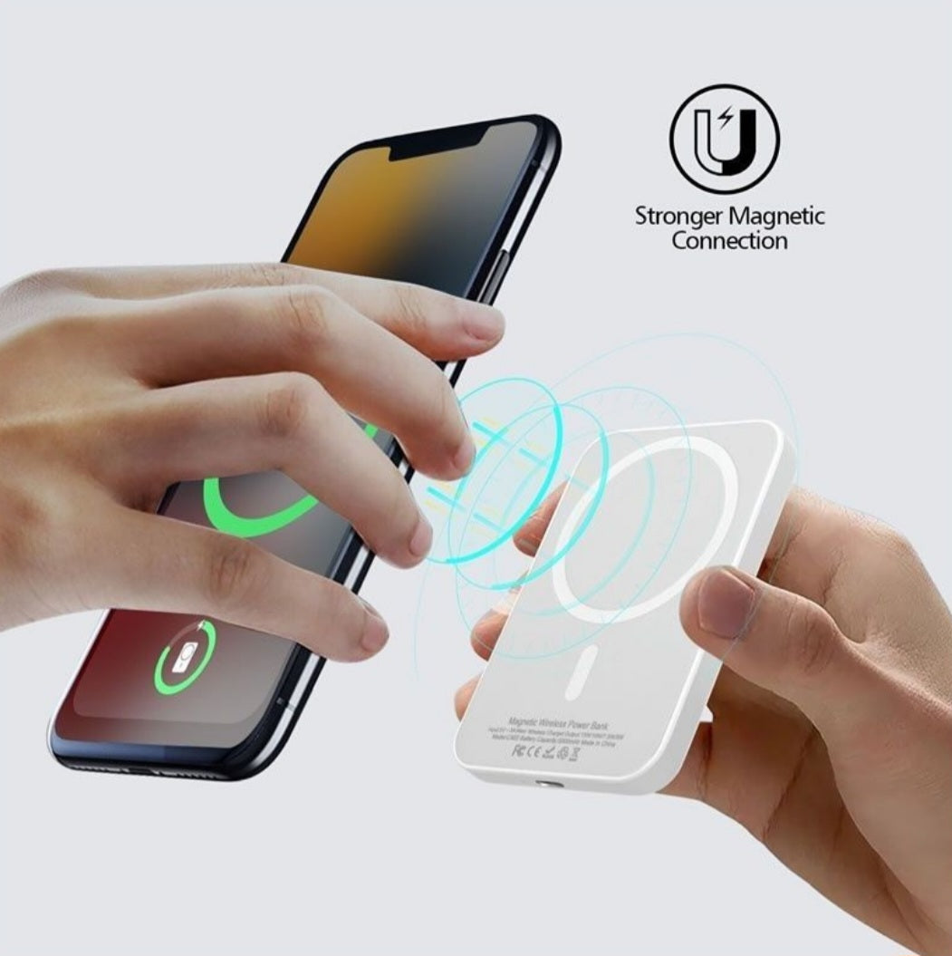 10000mAh Portable Magnetic Wireless Power Bank